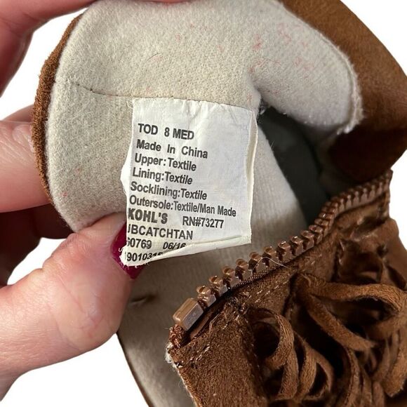 Jumping Beans Toddler Moccasins - Picture 6 of 8